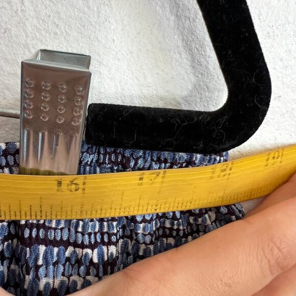 Vintage Y2K Blue Maxi Skirt 2000s Boho Grunge Retro 90s Whimsigoth 1X - Picture 4 of 5